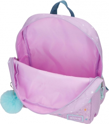 Ghiozdan fete clasa 0, Disney Lovely Stitch, lila